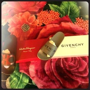 Ferragamo Slides, Givenchy slides