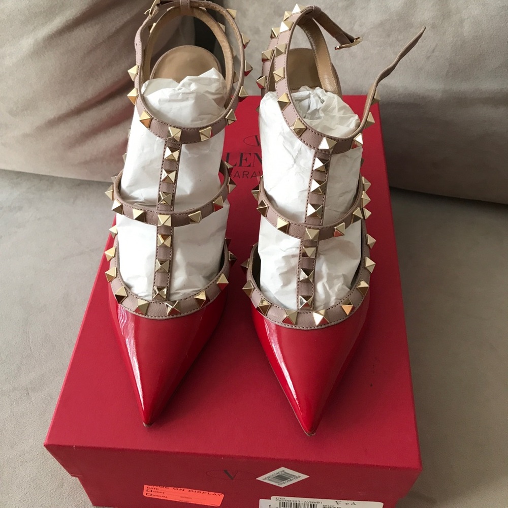 Authentic Valentino Red Heels