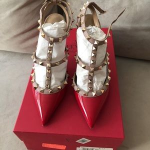 Authentic Valentino Red Heels