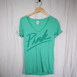VS Pink Neck Tee