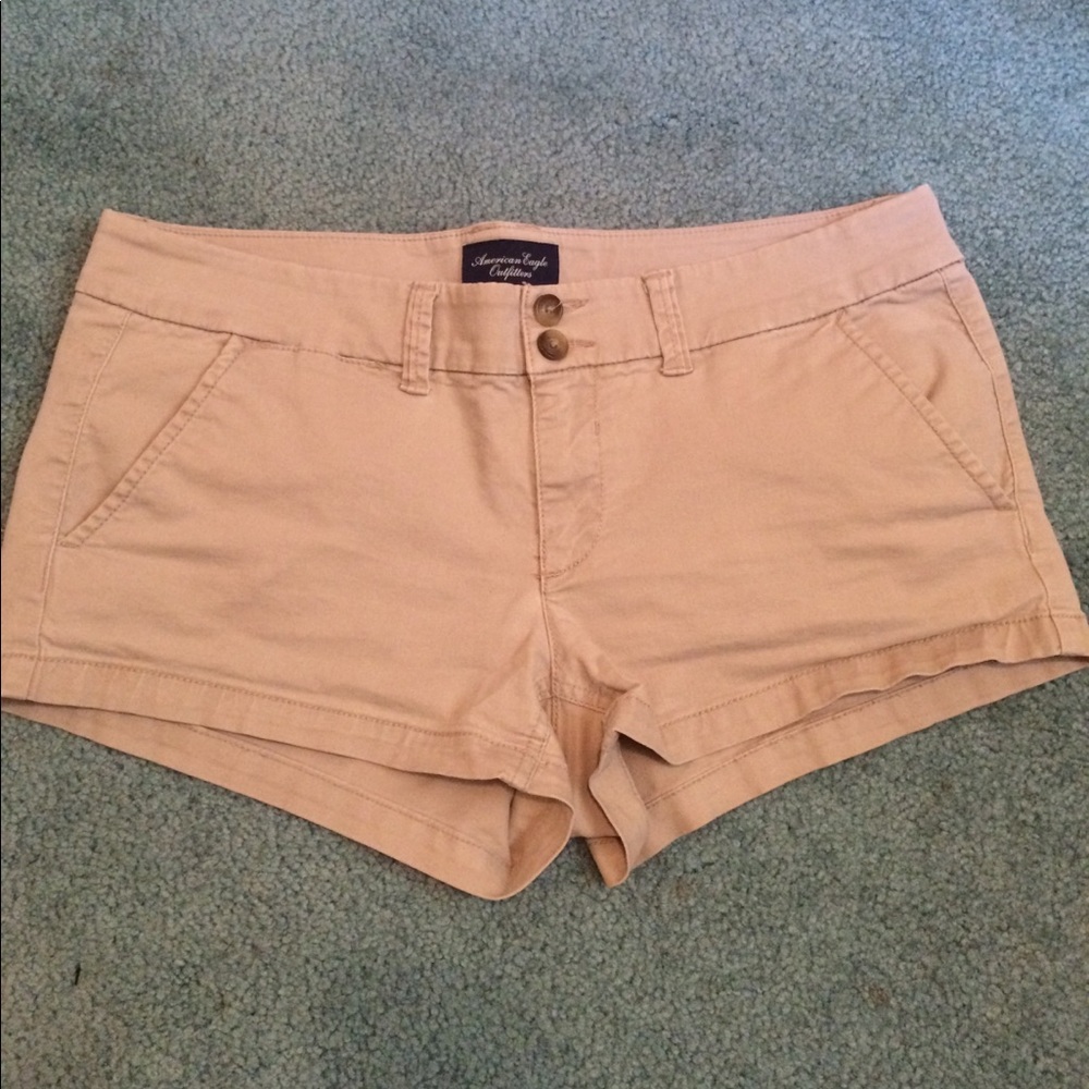 AE Khaki Shorts