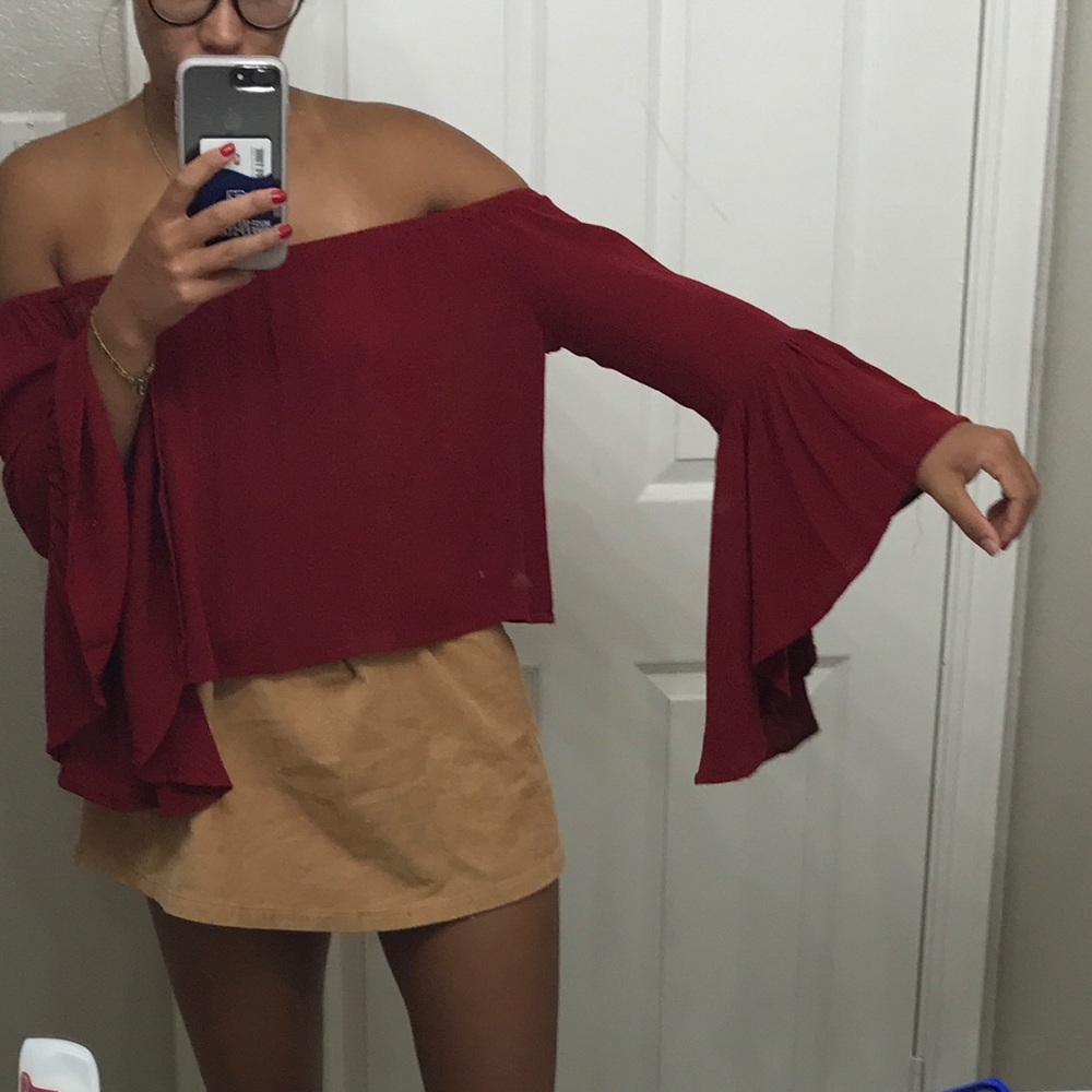 Off the shoulder top