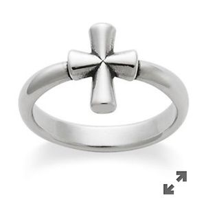 "Sign of Faith" James Avery Ring