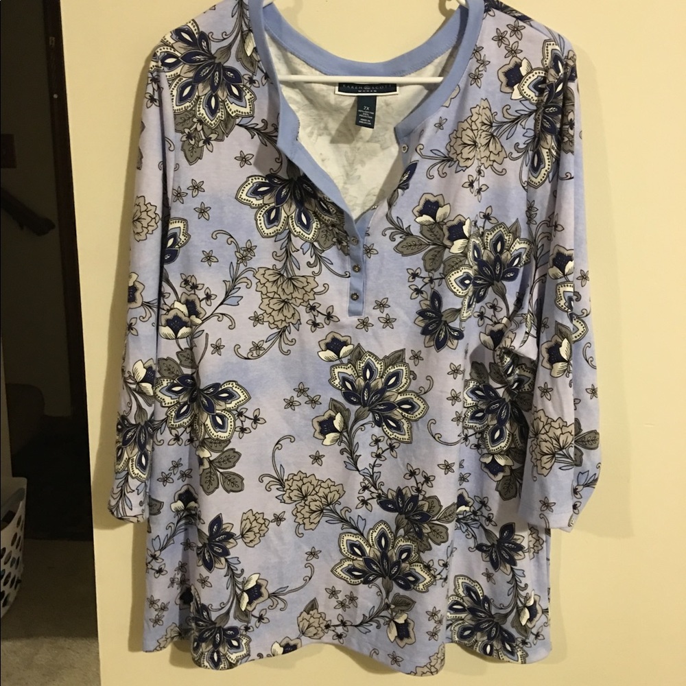 3/4 sleeve plus top