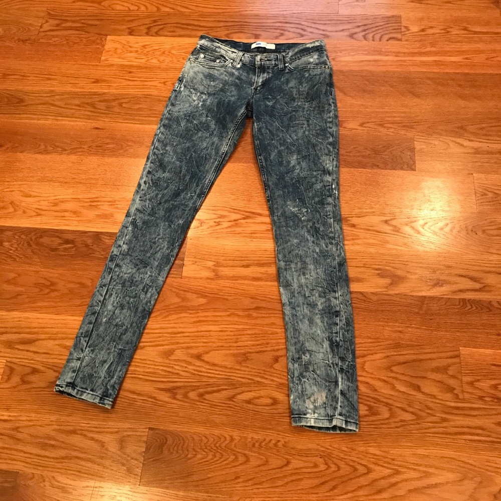 Levi 524 skinny jeans