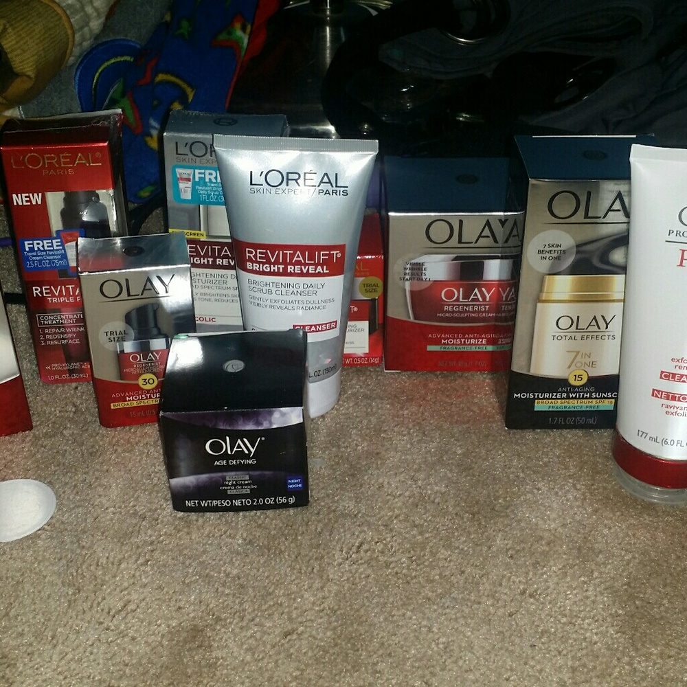 Brand new face creams