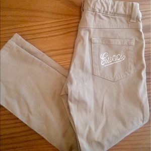 Authentic Gucci pants girls size 4 NO FLAWS