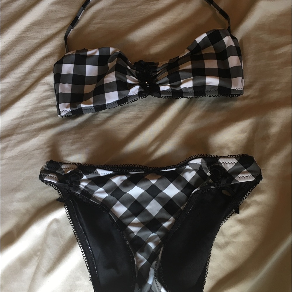 Betsy Johnson bandeau swimsuit with original tags!