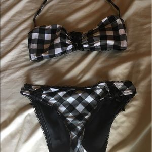 Betsy Johnson bandeau swimsuit with original tags!