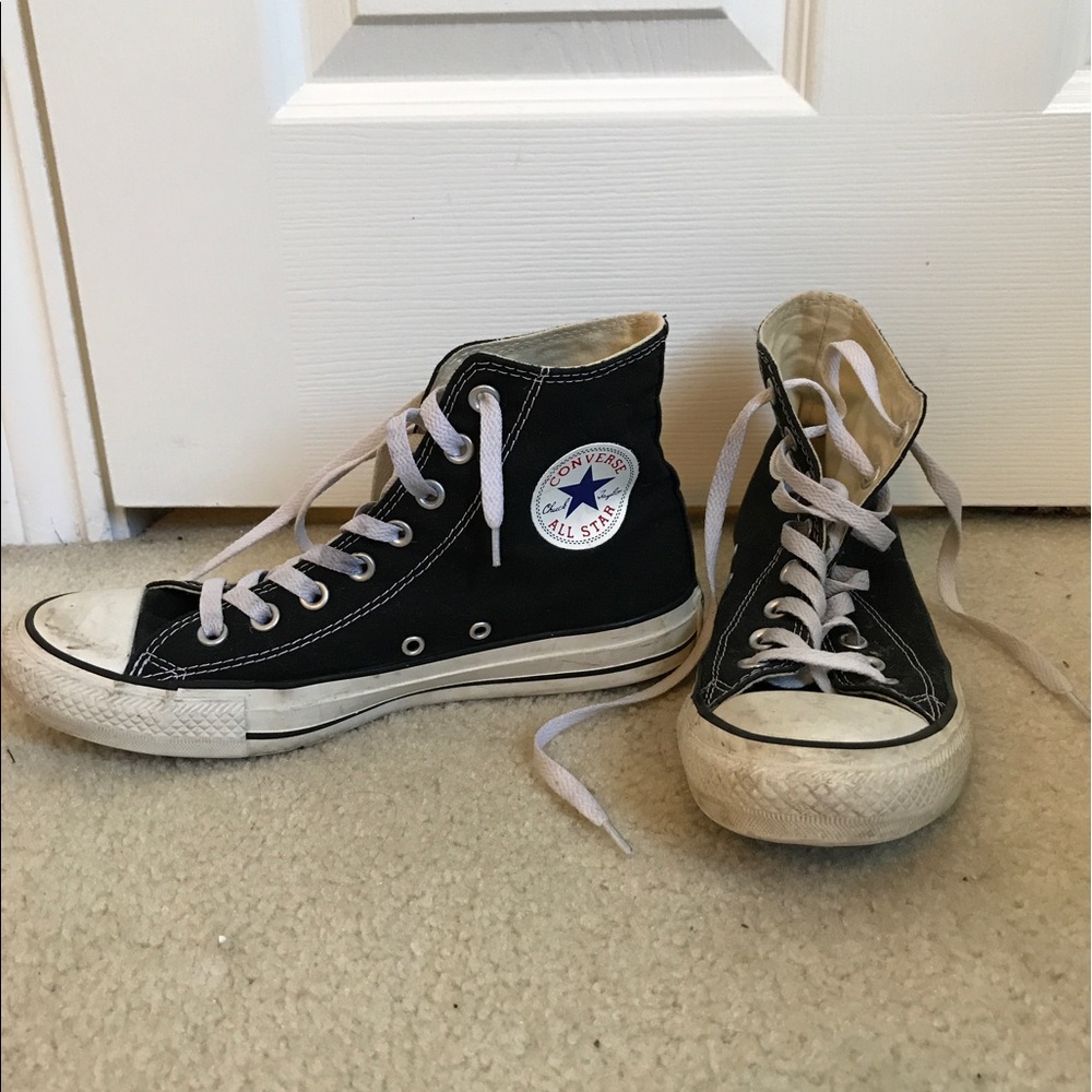 Black converse