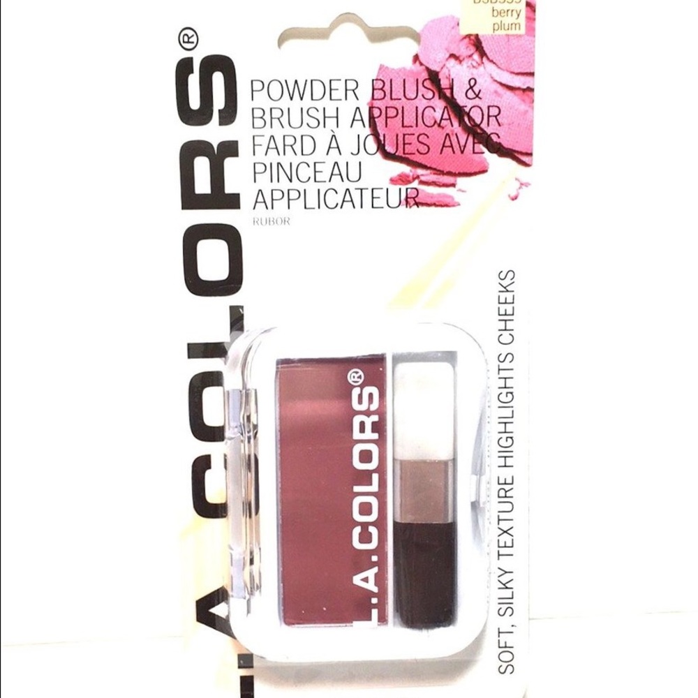 L.A. Colors ( Berry Plum ) Powder Blush