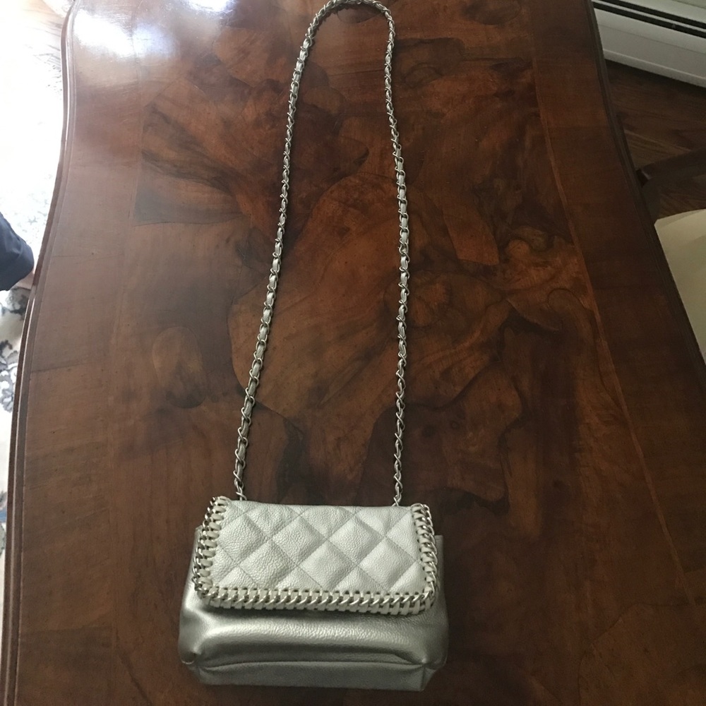 Steve Madden silver cross body