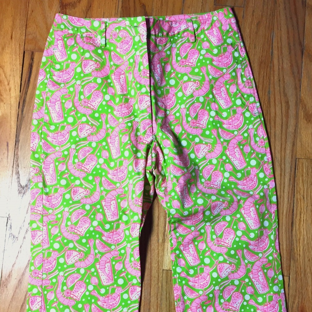 EUC Lilly Pulitzer cropped Capri pants. Size 2