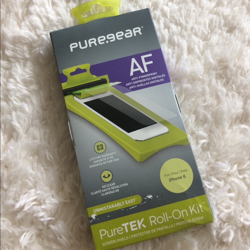 PureTek roll-on screen shield/protector (iPhone 6)