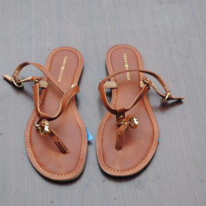 Tommy Hilfiger Brown Sandals Size 7M