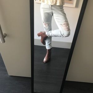 Frame Le Garçon boyfriend jeans