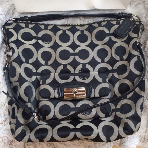 🔴💥Price💧Coach signature OP Art Kristin large - Picture 5 of 8