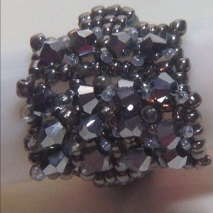 Hand Sewn Right Angle Weave Ring