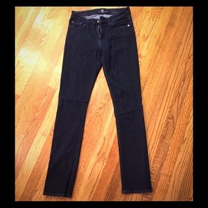 7 for all mankind Kimmie straight leg, size 27