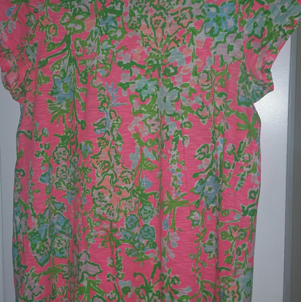 Lilly pulitzer Betsey top medium EUC