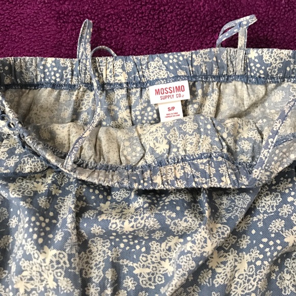 Mossimo Blue Floral Romper - Picture 2 of 5