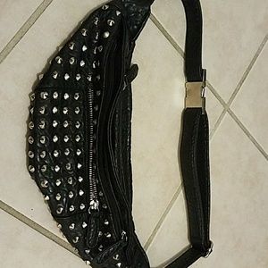 Studded fanny pack