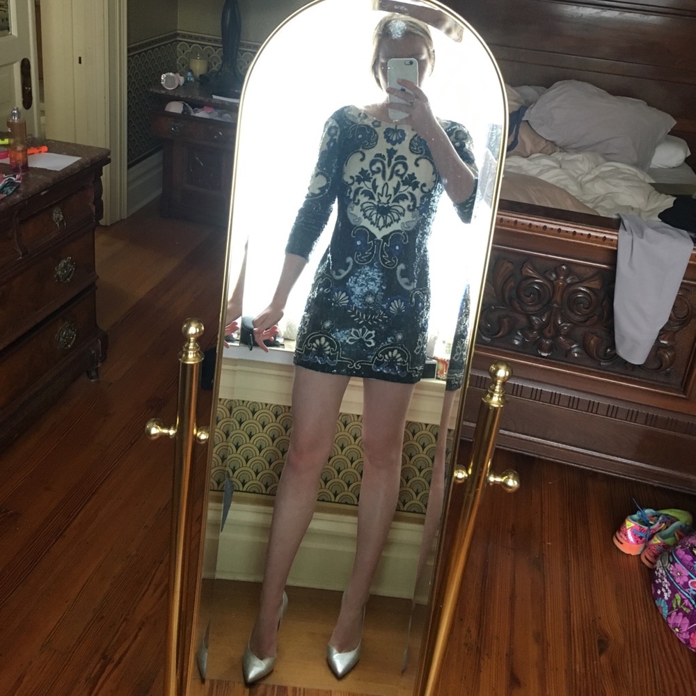 Needle And Thread Mini Dress/ Asos