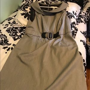 Cowl neck Belted Dress