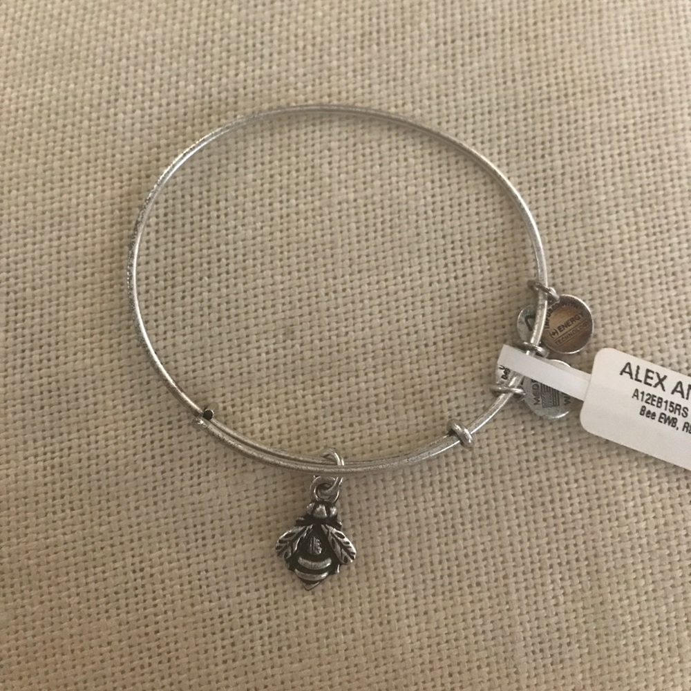 Alex and Ani Bumblebee charm bracelet!
