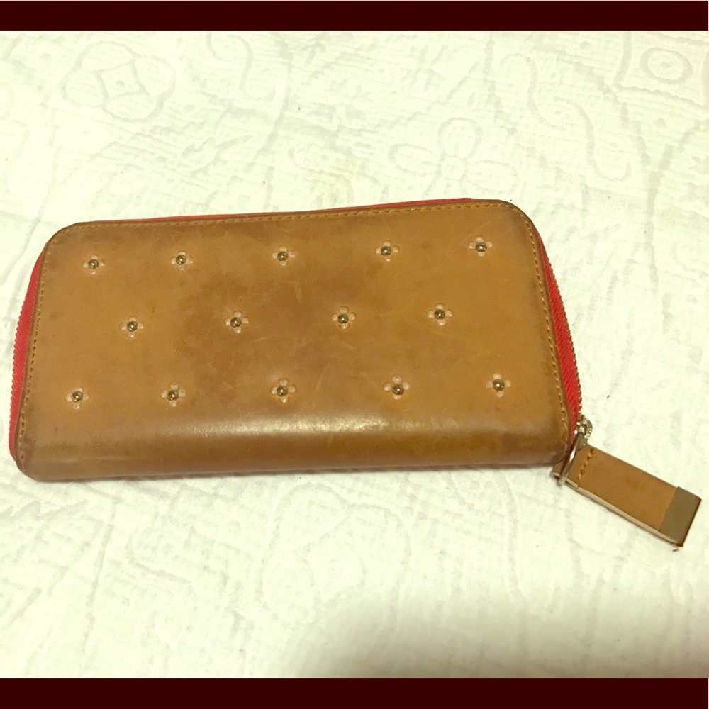 FINAL SALE‼️ Anthropologie leather wallet