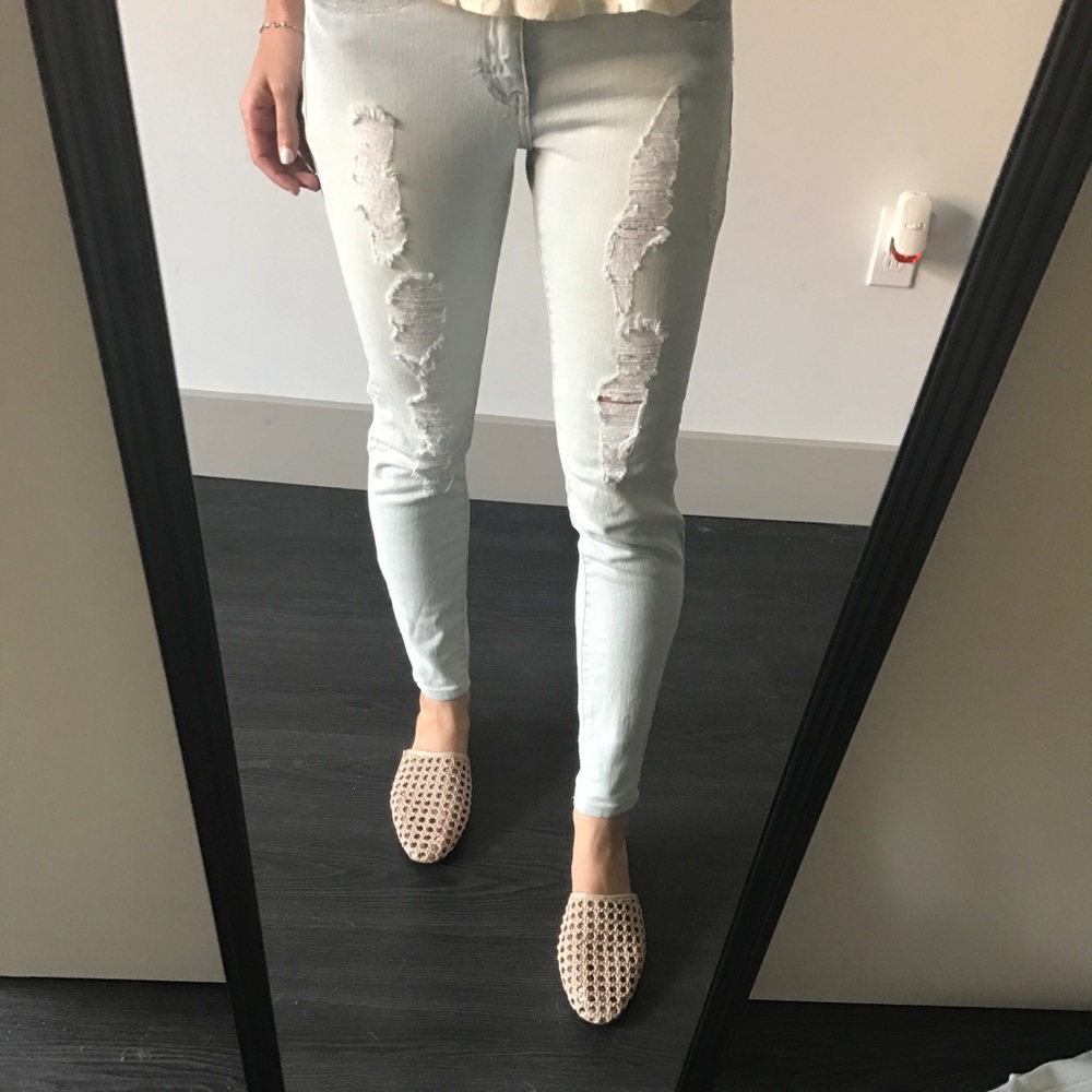 Just USA ripped skinny jeans