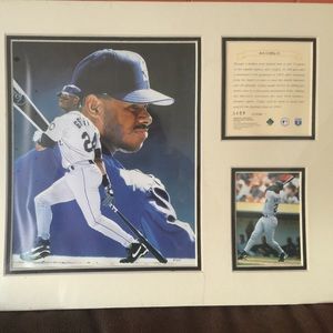 Ken Griffey Junior cardboard Lydia graph pictures
