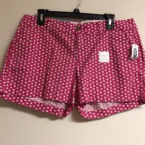 NWT New Old Navy Pink Seashell Shorts Size 10