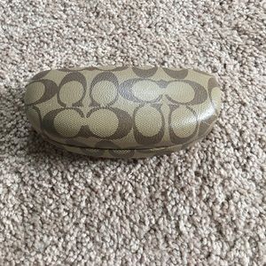 Coach glasses case
