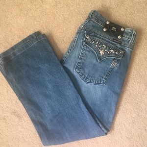 Miss me bootcut ankle jeans