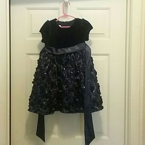 Navy blue formal dress