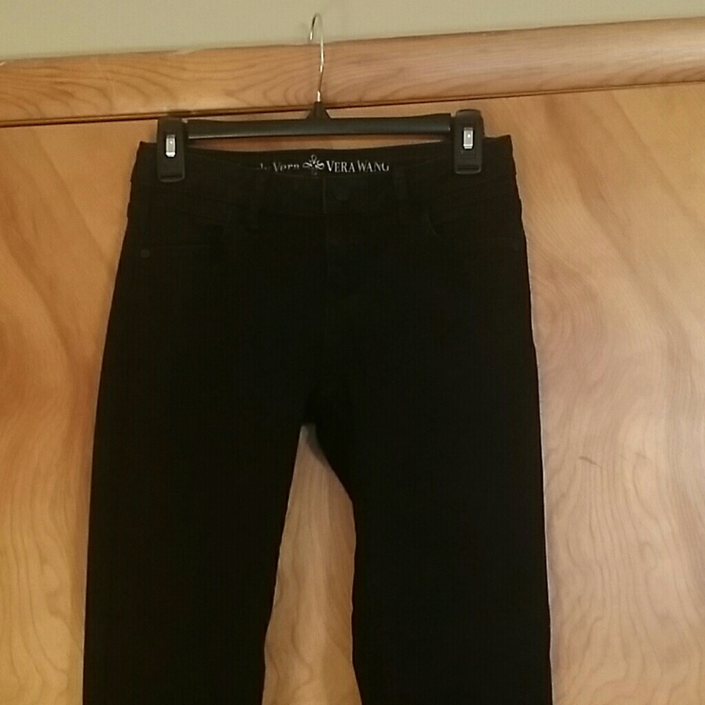 Vera Wang - Simply Vera Black Denim Jeans