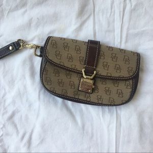 Dooney & Bourke Signature Wristlet
