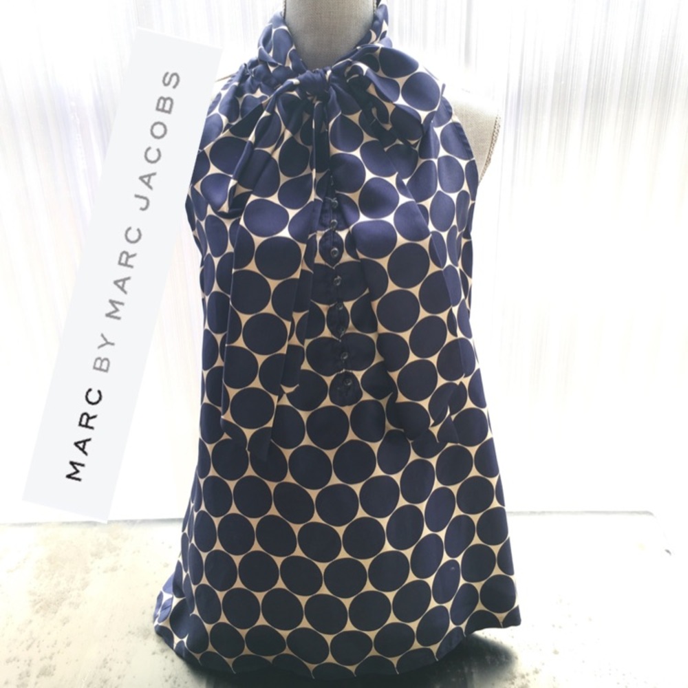 Marc by Marc Jacobs 100% silk top