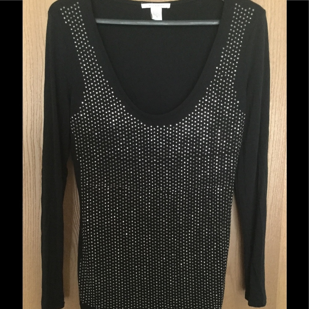Women's Embellished Long Sleeve T-shirt