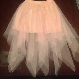 Pink skirt