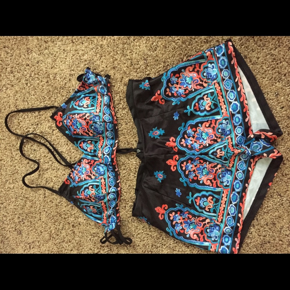 Various bathing suites.