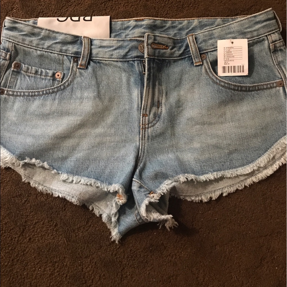 BDG denim shorts