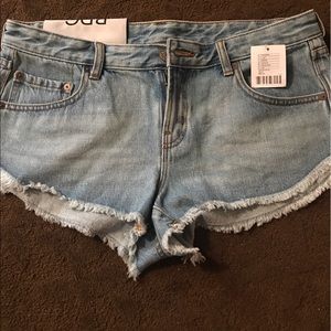 BDG denim shorts