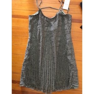 Parker beaded slip dress