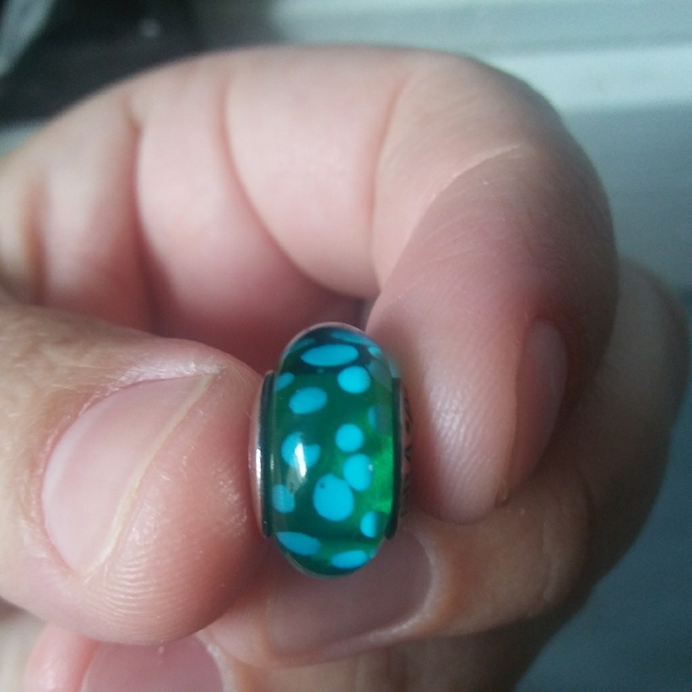Pandora glass bead charm