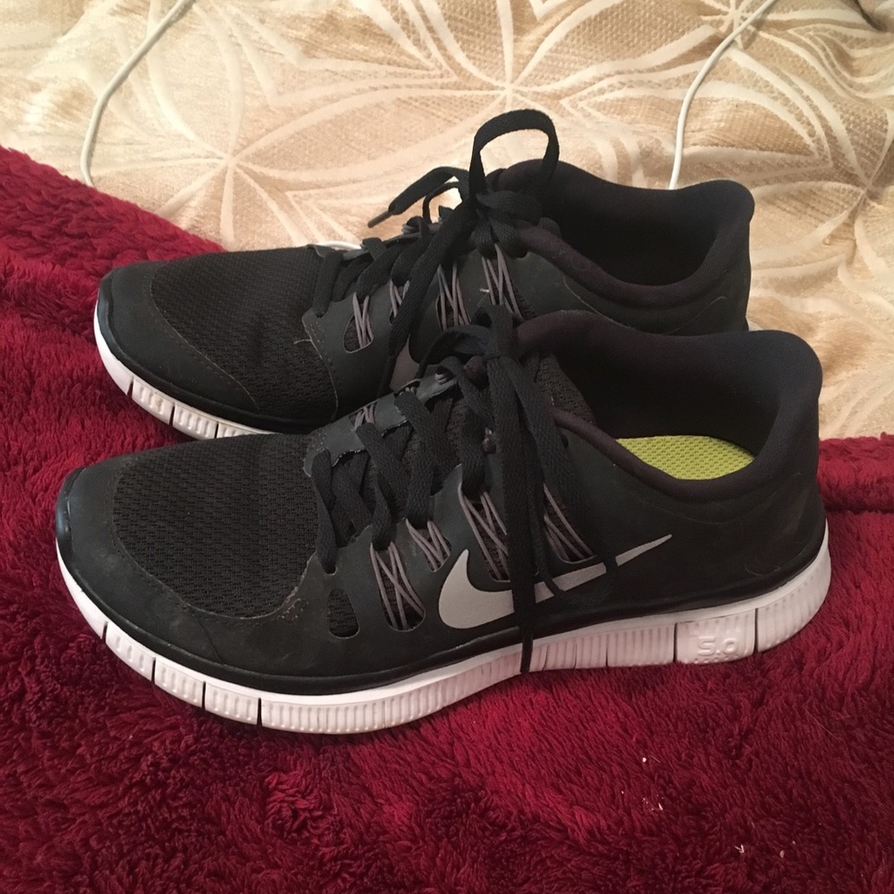 Black Nike sneakers
