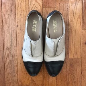 Boutique two tone oxfords