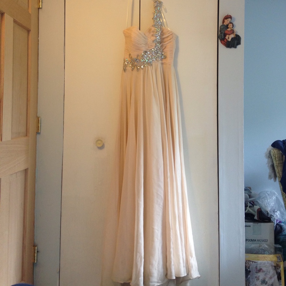 Night Moves Maxi Prom Dress
