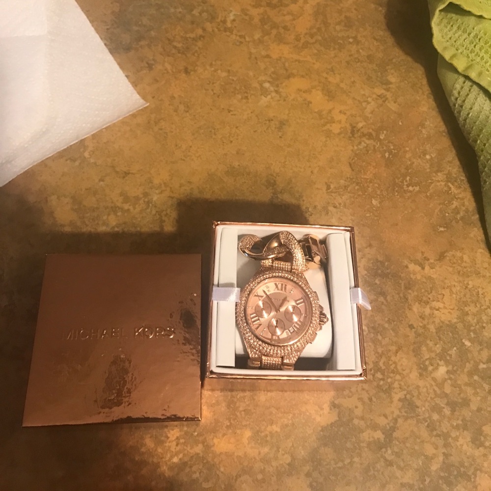 Michael Kors diamond watch